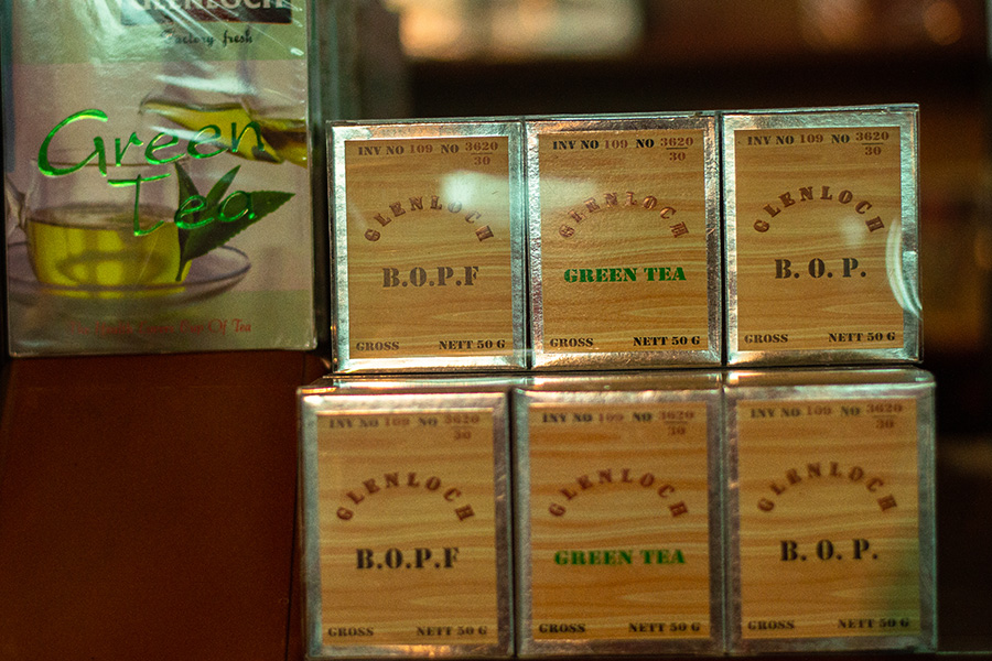 different varieties of Ceylon tea